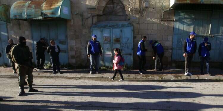 In Hebron, Palestinians patrol in place of ousted foreign monitors