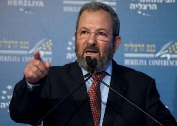 Report: Former PM Barak was behind Gantz-Lapid merger