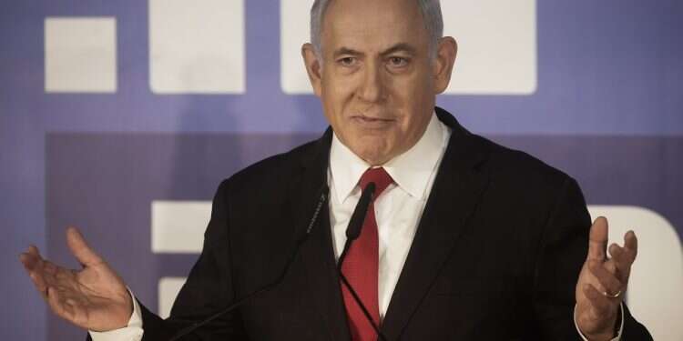 Facing indictment, PM strikes back at left-wing 'blood libel'