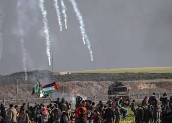 IDF attacks in Gaza after explosive device lands in Israel