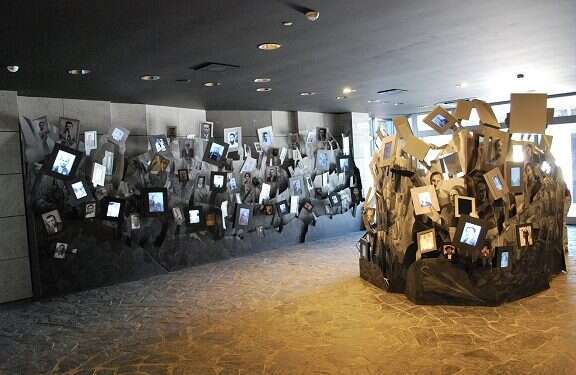 An exhibit at the Holocaust Memorial Center for the Jews of Macedonia N. Macedonia marks deportation of Jews to Nazi death camp