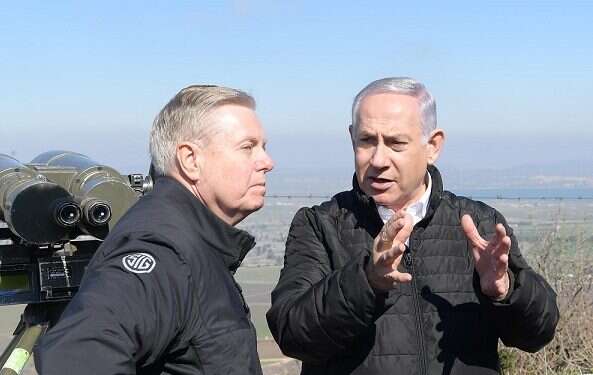 US Senator Graham vows to work toward recognition of Israeli Golan