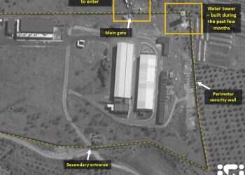 Satellite images show likely military installation in Syria