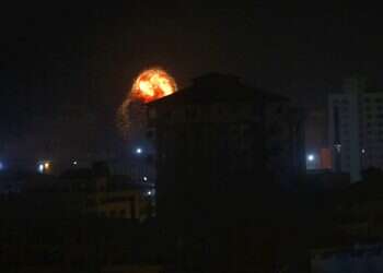 Israel hits 100 Hamas targets after Tel Aviv missile attack