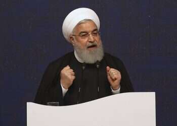 Iran's Rouhani urges Iranians to 'put all your curses' on Israel, US