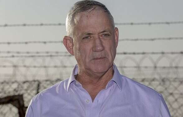 Gantz attacks PM after rocket strike: 'Israel is held hostage'