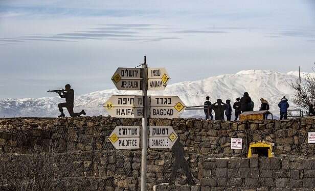 Mount Hermon is seen from Mount Bental in the northeastern Golan Heights The Golan Heights: An area of beauty and strategic value