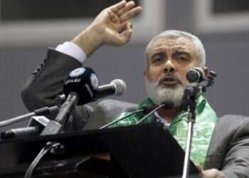 Israeli group files war crimes lawsuit against Hamas leader Haniyeh