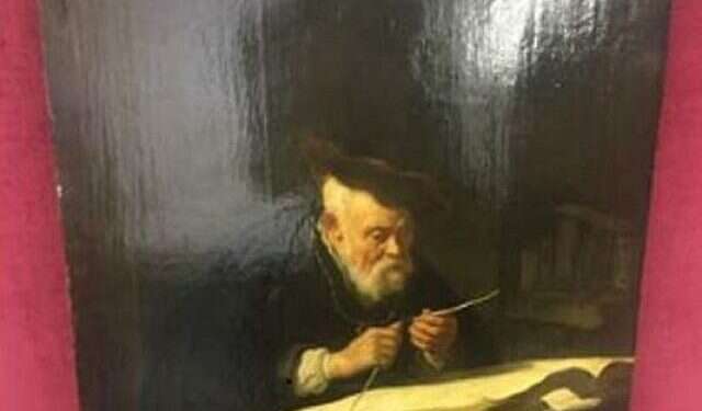 Salomon Koninck's 1639 painting 'A Scholar Sharpening His Quill' US government returns painting stolen by Nazis