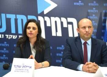 Shaked, Bennett reportedly to split after New Right's election fiasco