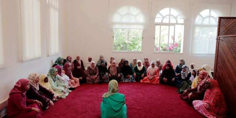Students learn to recite the Quran at Mohammed VI Institute for training Imams in Rabat, Morocco Morocco trains foreign students in practice of moderate Islam