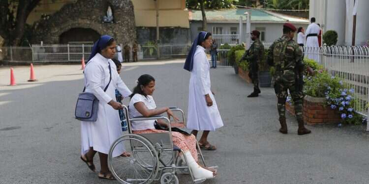 Sri Lanka Catholics hold first Sunday Mass since Easter bombings