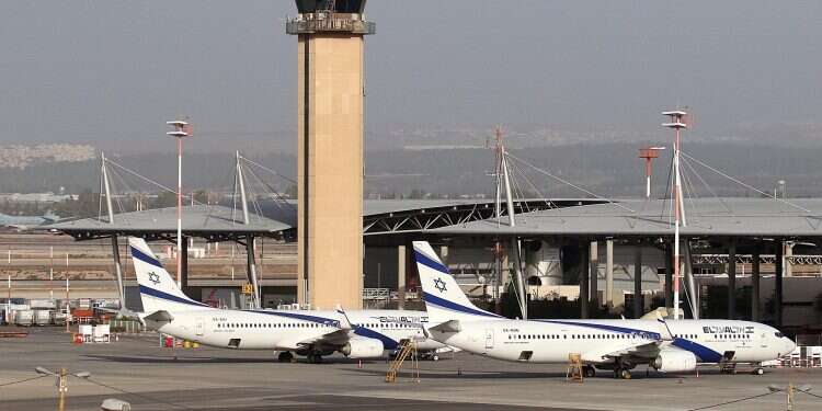 Ben-Gurion International Airport Ukrainian mobile carrier welcomes users to 'Palestine' upon landing in Israel