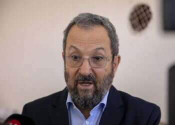 Ex-PM Barak says will sue UK tabloid over 'insinuations' on his ties to Epstein