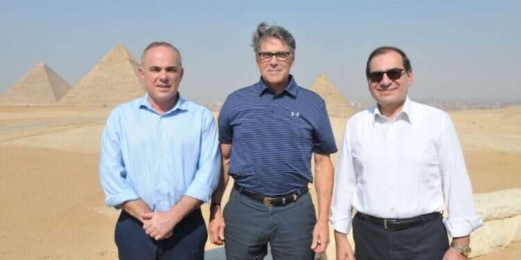 Israeli energy minister meets top Egyptian officials in Cairo