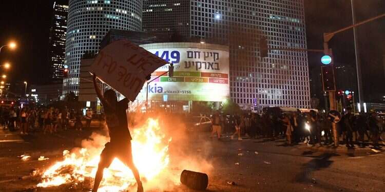 80 wounded, 60 arrested as protests against police brutality turn violent