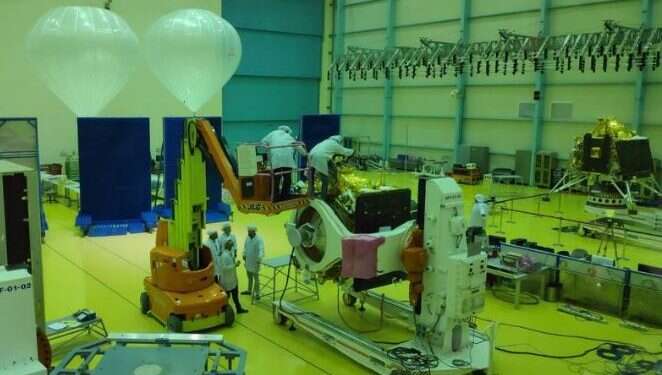 Indian Space Research Organization (ISRO) scientists work on various modules of lunar mission Chandrayaan-2 India's 2nd lunar mission delayed over 'technical snag'