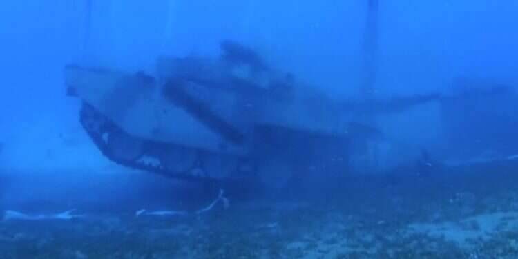 Jordan hopes underwater tanks will draw tourists and fish