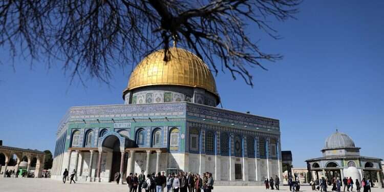 The Dome of the Rock on the Temple Mount in Jerusalem Jordan outraged after Israeli minister calls for new Temple Mount status quo