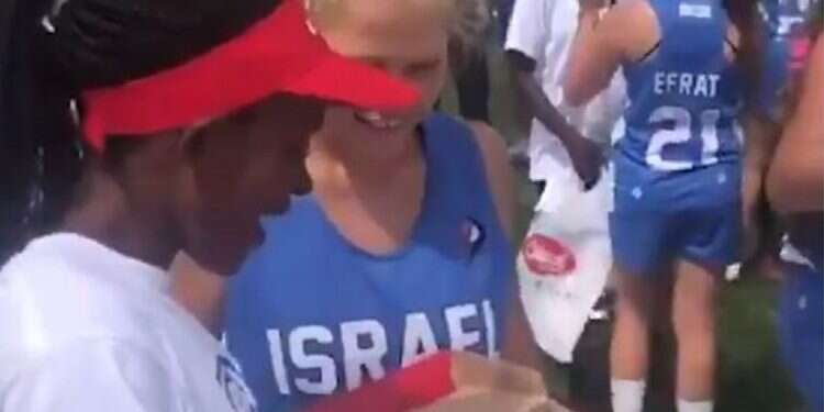 Israeli women's lacrosse team gifts Kenyan opponents brand-new cleats