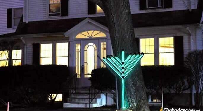 The Chabad Jewish Center in Needham, Mass. FBI offers up to $20K for tips leading to the arrest of arsonist who targeted 3 Boston-area Chabad houses