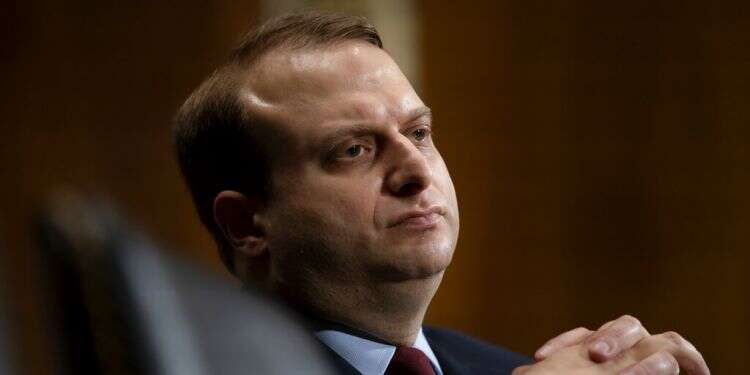 White House lawyer Steven Menashi, President Donald Trump's nominee for US Court of Appeals for the 2nd Circuit, appears for his confirmation hearing before the Senate Judiciary Committee, on Capitol Hill in Washington, Wednesday, Sept. 11, 2019 Trump judicial nominee accused of supporting 'racial purity' after defending Jewish state