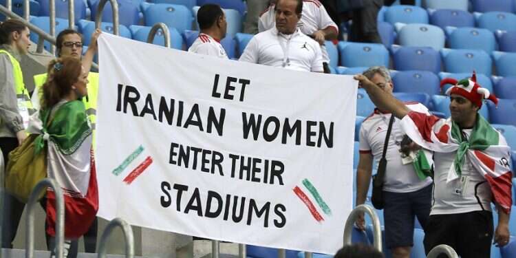 Iranian female soccer fan dies after setting herself on fire