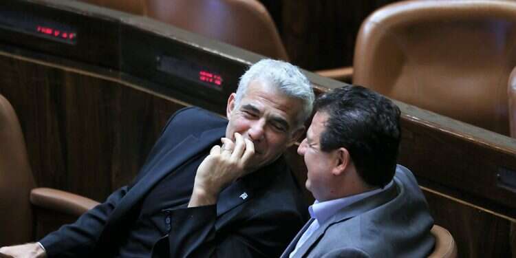 'Blue and White asked Balad not to recommend Gantz'