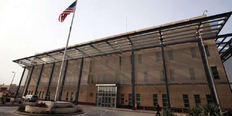 2 rockets land near US Embassy in Baghdad