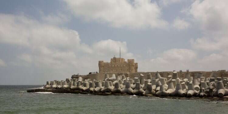 Rising seas threaten Egypt's fabled port city of Alexandria