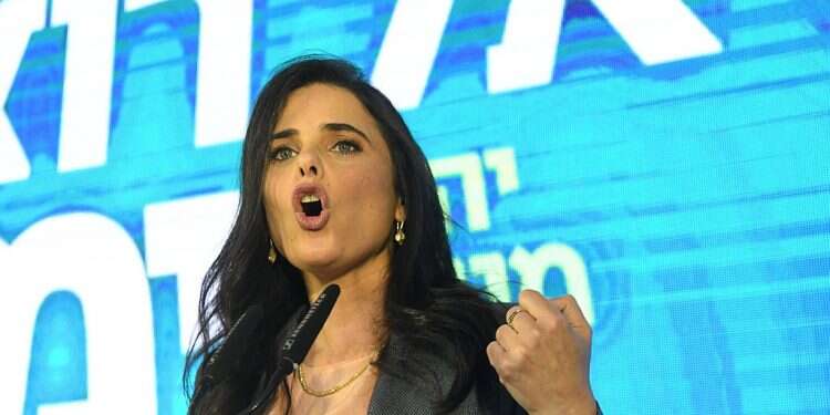 Likud planning a coalition deal with Gantz, Yamina leader Shaked warns