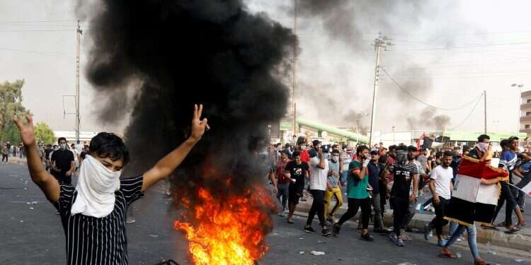 3 more Iraqis killed as violent anti-government protests spread nationwide