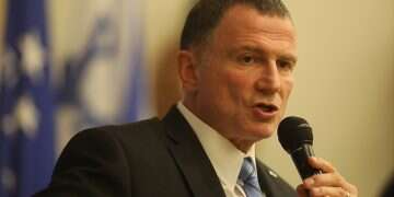 Knesset speaker willing to share role if it will help form unity gov't