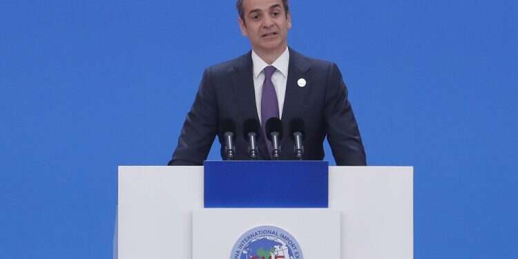 Greek Prime Minister Kyriakos Mitsotakis Greece endorses universal definition of anti-Semitism