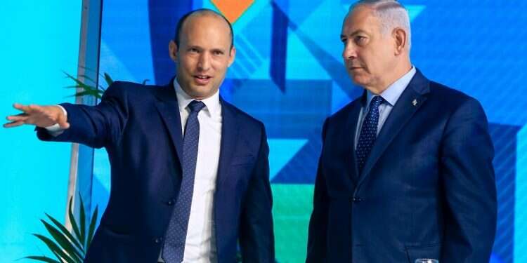 PM Netanyahu with Naftali Bennet in April, 2018 Netanyahu appoints Naftali Bennett as defense minister