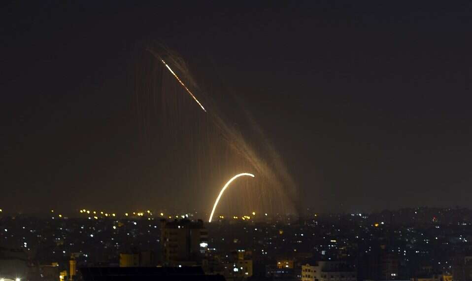 Rockets are launched from the Gaza Strip towards Israel Rocket fire continues despite reported ceasefire between Israel, Islamic Jihad