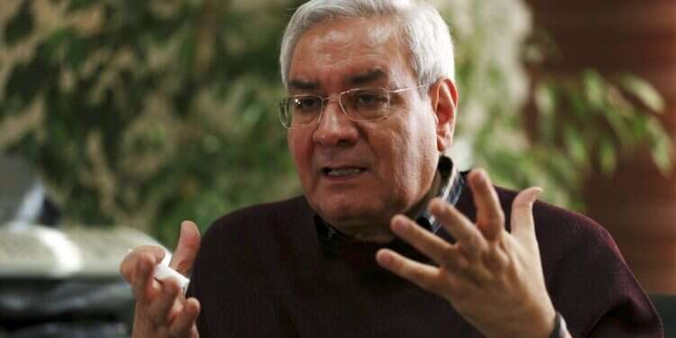 In this Oct. 29, 2019, photo, Ebrahim Asgharzadeh, one of the Iranian student leaders of the 1979 US Embassy takeover, speaks in an interview with The Associated Press, in Tehran Iran student leader says he regrets 1979 US Embassy attack