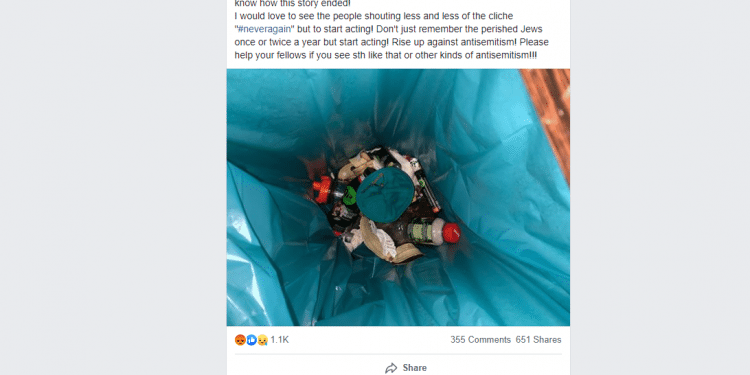 Man faces threats, has kippa stolen and thrown in trash at German gym