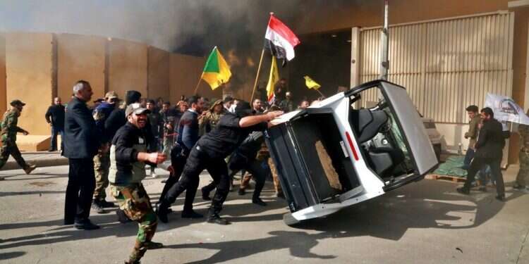 Trump says Iran will be 'held accountable' after supporters storm US Embassy in Iraq