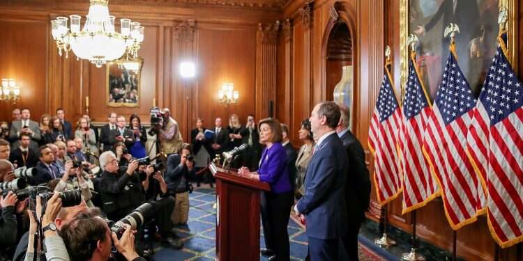 Trump attacks 'witch hunt' as Democrats announce articles of impeachment