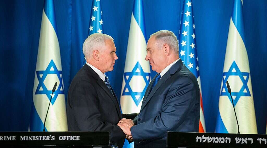 In apparent gesture, Netanyahu to meet Pence at Jerusalem embassy