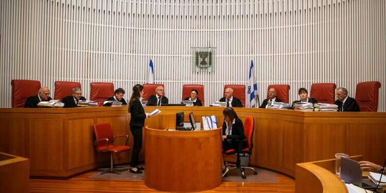 Israel's Supreme Court justices High Court delays ruling on whether Netanyahu can be PM