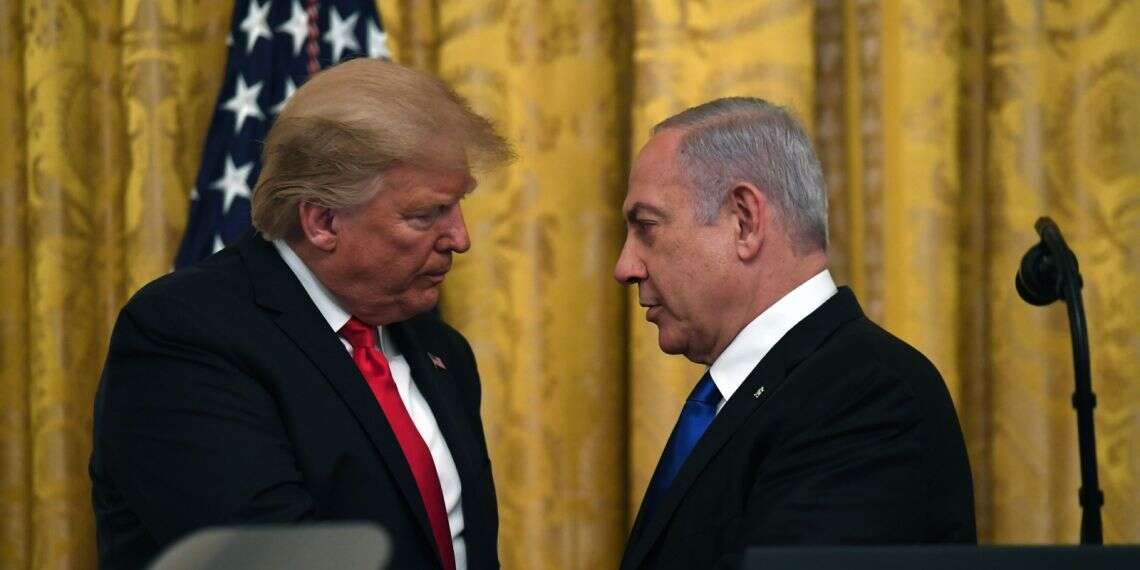 Netanjahu dankt Trump für "historischen Schritt" zur Ausweitung der israelischen Souveränität