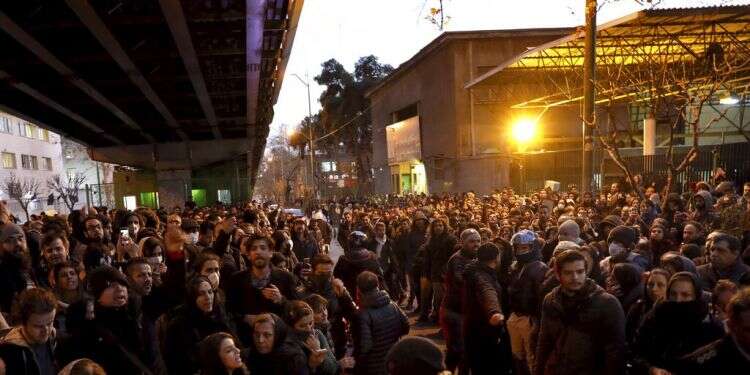 Iran makes arrests over plane disaster as protests rage on