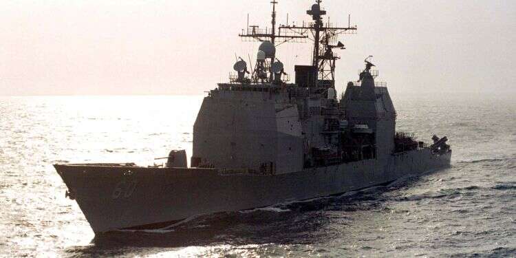 US warship in Arabian Sea seizes suspected Iranian weapons