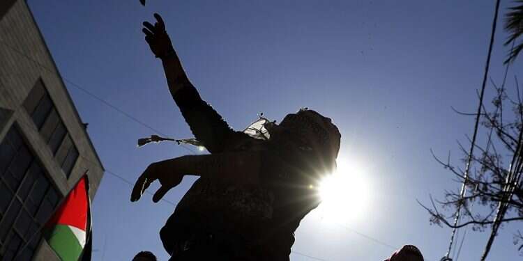 Protesters outside US Embassy in Lebanon decry Trump plan