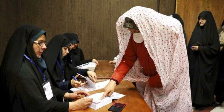 Voter turnout in Iran dips below 50% in a first since 1979