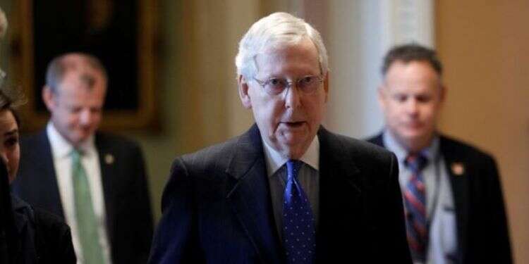 Senate Majority Leader Mitch McConnell Senate will seek deal on $1 trillion coronavirus economic aid package