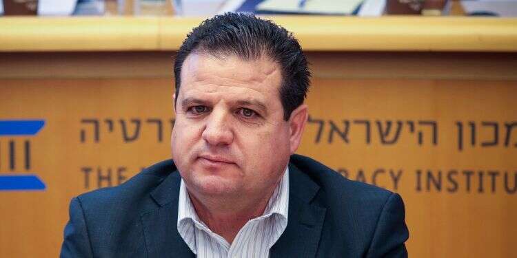 Joint Arab List Chairman Ayman Odeh 'For a Jewish-Arab reality of equality and peace'