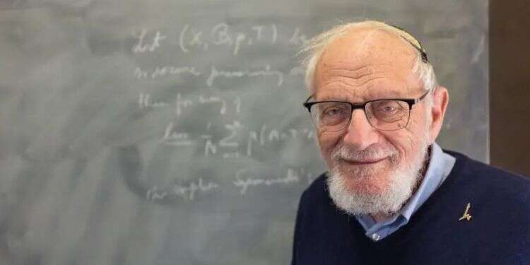 Professor Hillel Furstenberg Hebrew U professor wins world's top honors in math
